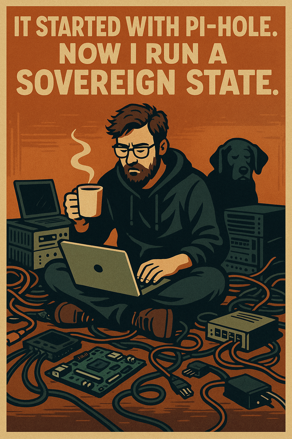 Taking back control with help from a Labrador.  Part 2