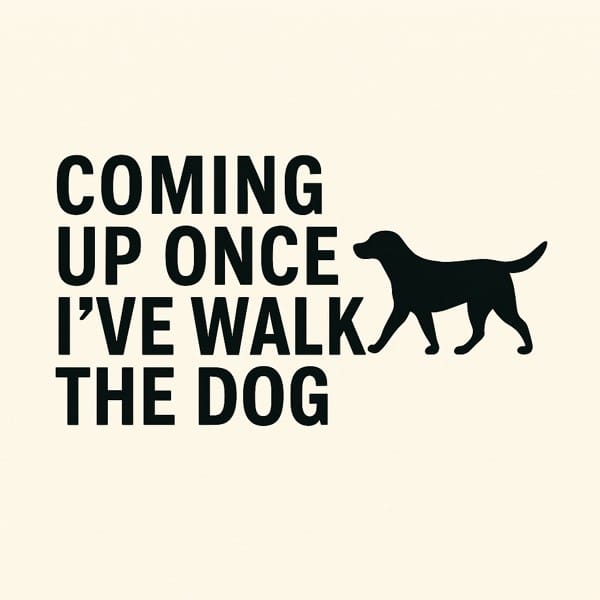 Future plans and Labrador-approved topics